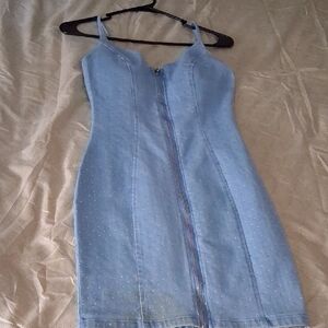Blue Denim Dress